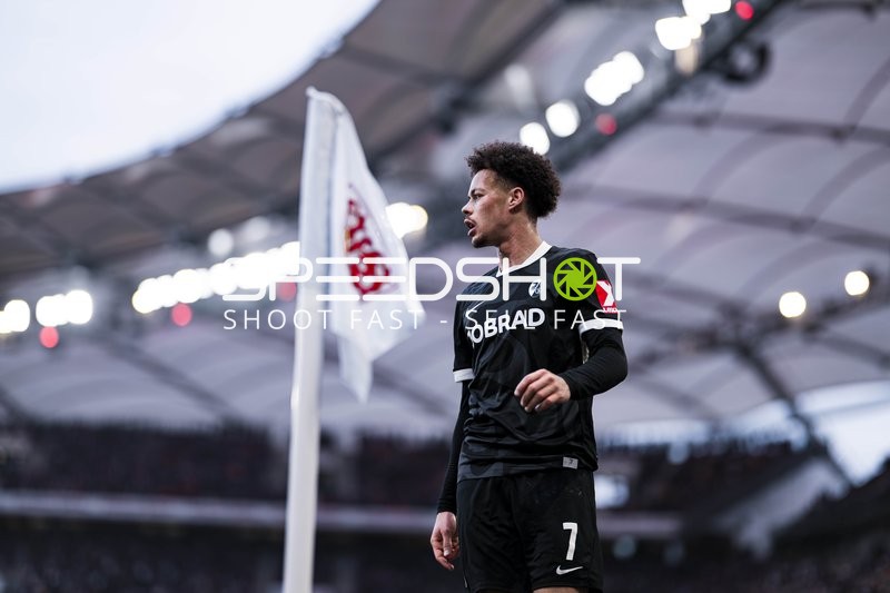 Spieler am Eckfahnenbereich