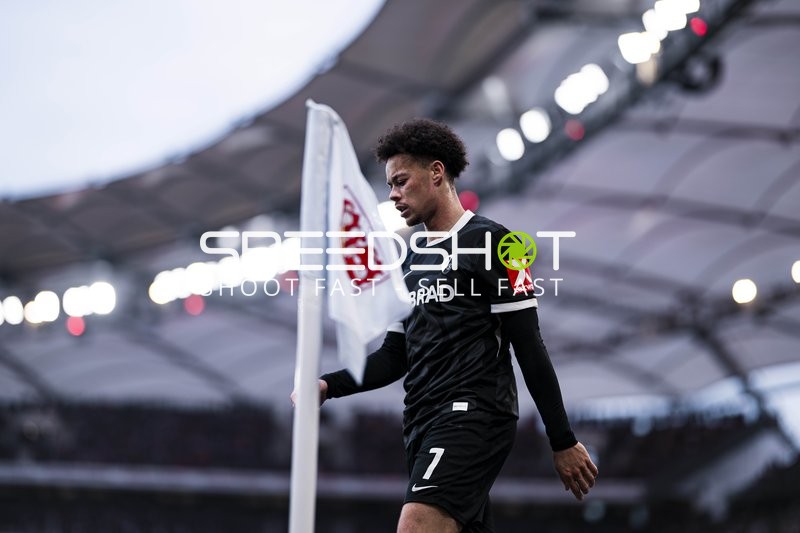 Spieler am Eckfahnenbereich