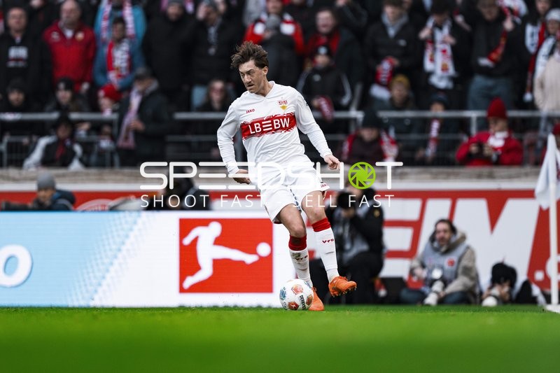 Spieler mit Ball in Aktion