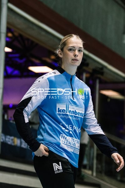 Szene mit Kim Hinkelmann (5; Sport-Union Neckarsulm)