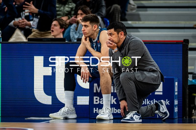 Szene mit Dusan Neskovic (7; MLP Academics Heidelberg) und Danny Jansson (999; MLP Academics Heidelberg)