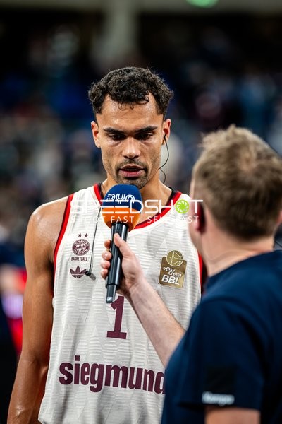 Interview mit Oscar da Silva (1; FC Bayern Basketball)