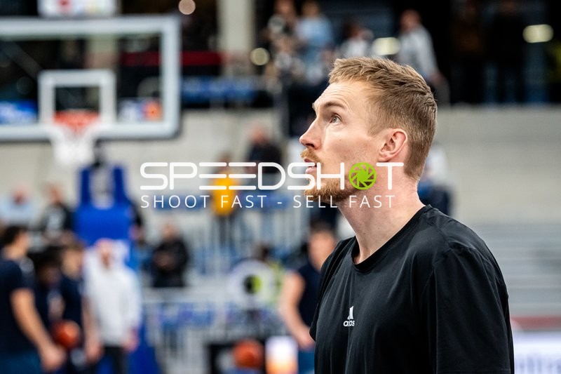 Szene mit Niels Giffey (5; FC Bayern Basketball)