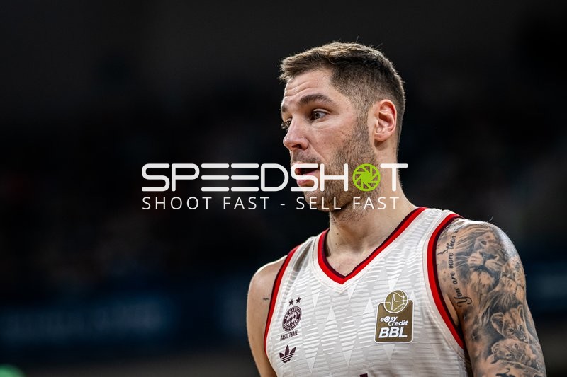 Szene mit Stefan Jovic (16; FC Bayern Basketball)