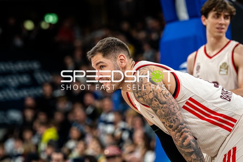 Szene mit Justinian Jessup (10; FC Bayern Basketball) und Stefan Jovic (16; FC Bayern Basketball)