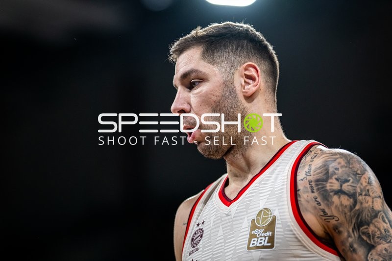 Szene mit Stefan Jovic (16; FC Bayern Basketball)