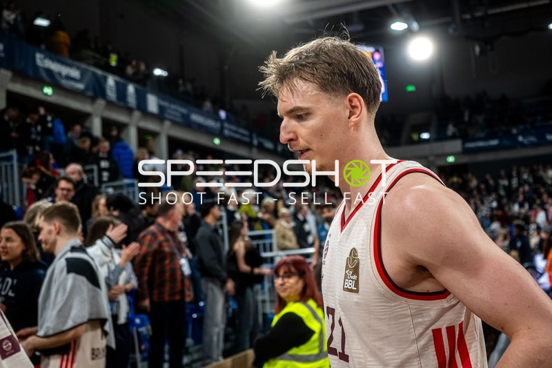 Szene mit Justus Hollatz (21; FC Bayern Basketball)