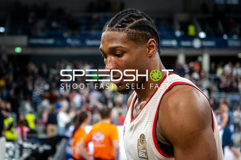 Szene mit David McCormack (33; FC Bayern Basketball)