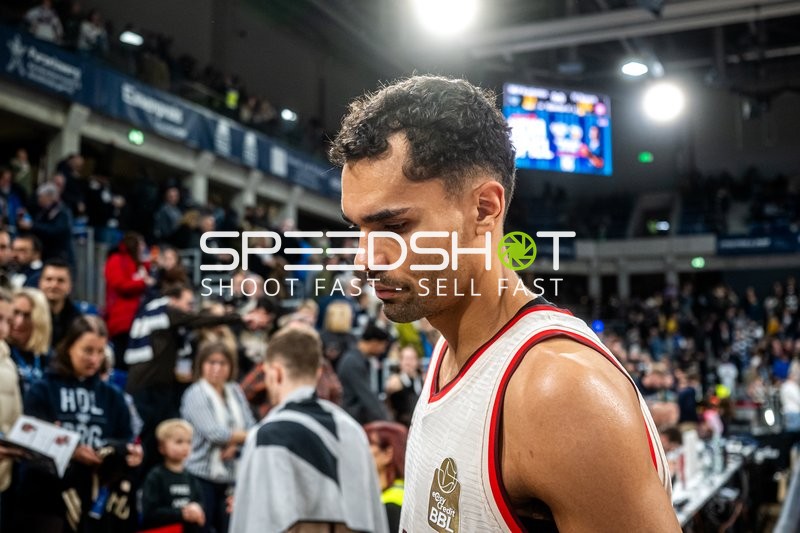 Szene mit Oscar da Silva (1; FC Bayern Basketball)