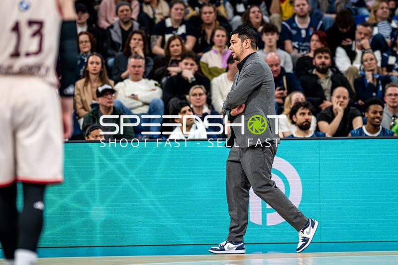 Szene mit Danny Jansson (999; MLP Academics Heidelberg) und Eric Reed Jr. (43; MLP Academics Heidelberg)