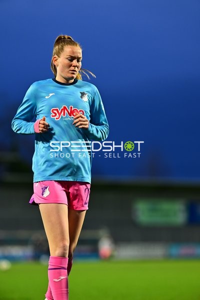 Spielerin in Vorbereitung