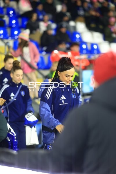 Spielerin in Vorbereitung