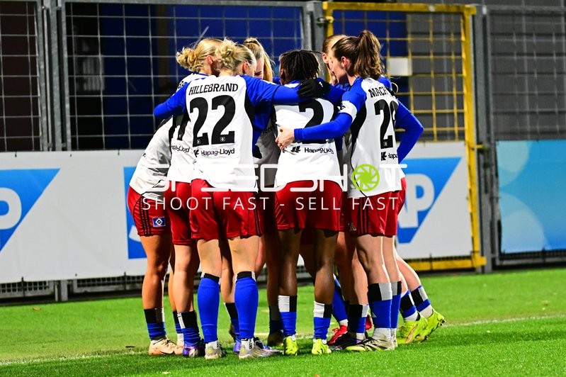 Spielerinnen feiern Jubel