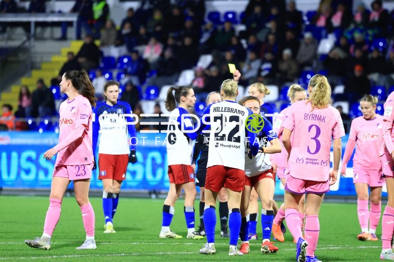 Gelbe Karte im Spiel