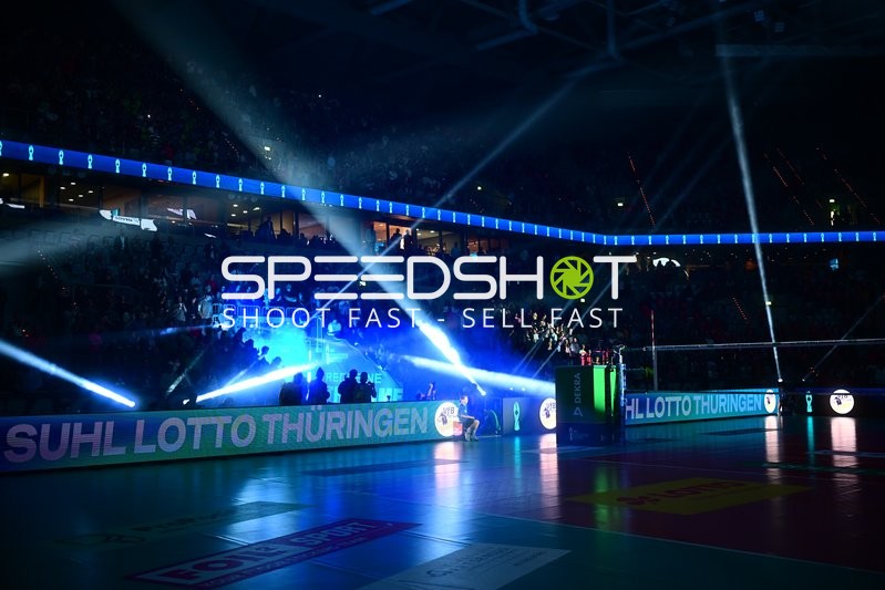 Volleyball Spielszene DVV-Pokalfinale