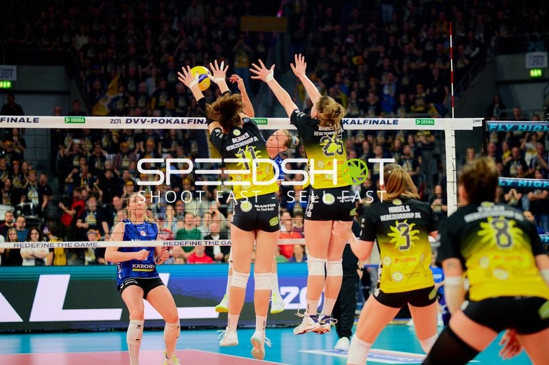 Blockversuch am Netz