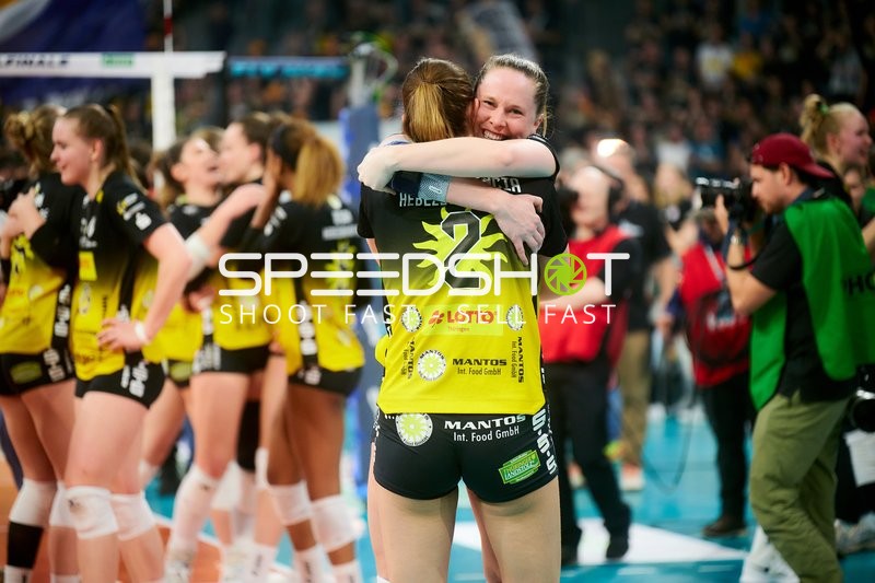 Spielszene mit Lara Nagels (3; VfB Suhl LOTTO Thüringen)