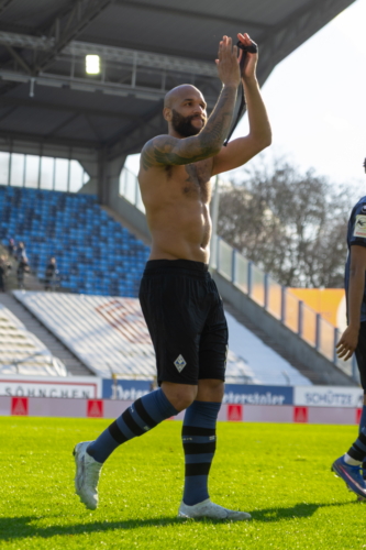 Spieler bedankt sich