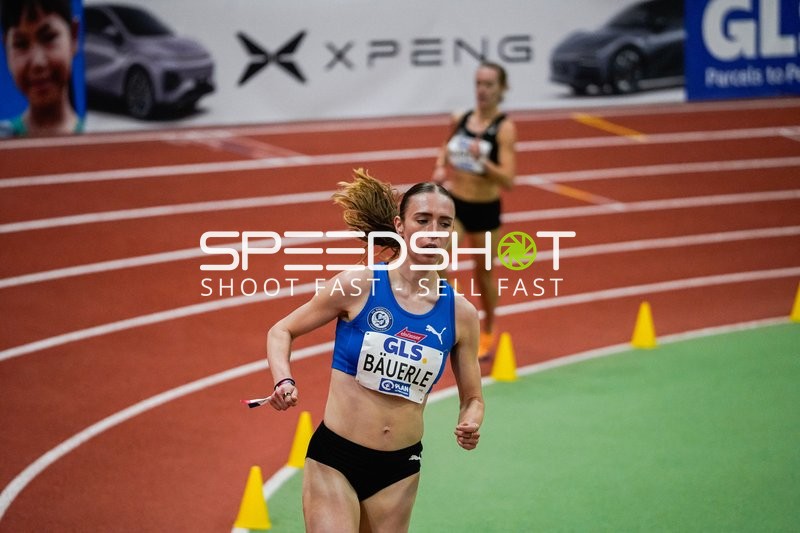 Athletin Bäuerle läuft