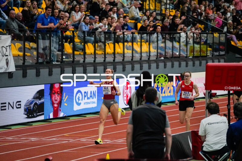 Zieleinlauf Leichtathletik DM