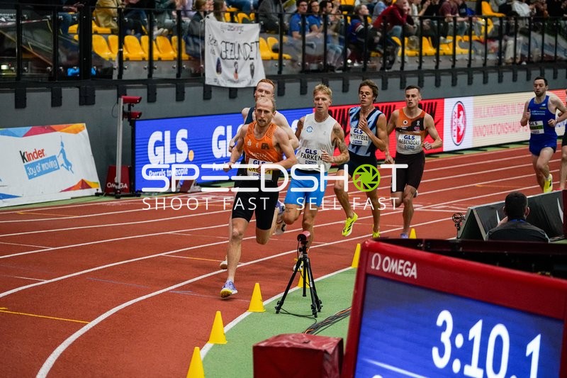 Läufer im Wettkampf