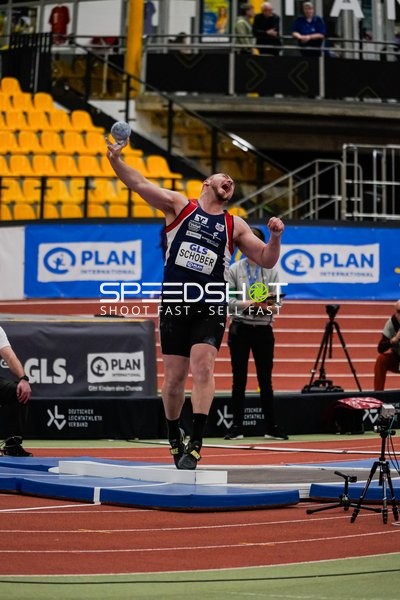 Kugelstoßen mit Schober