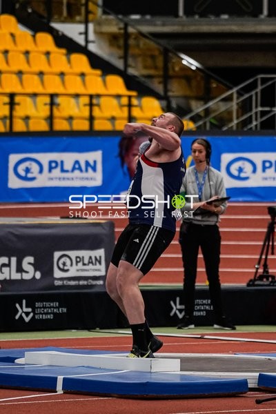 Kugelstoßer bei DM Dortmund