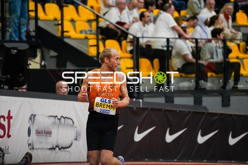 Athlet Bremm in Aktion