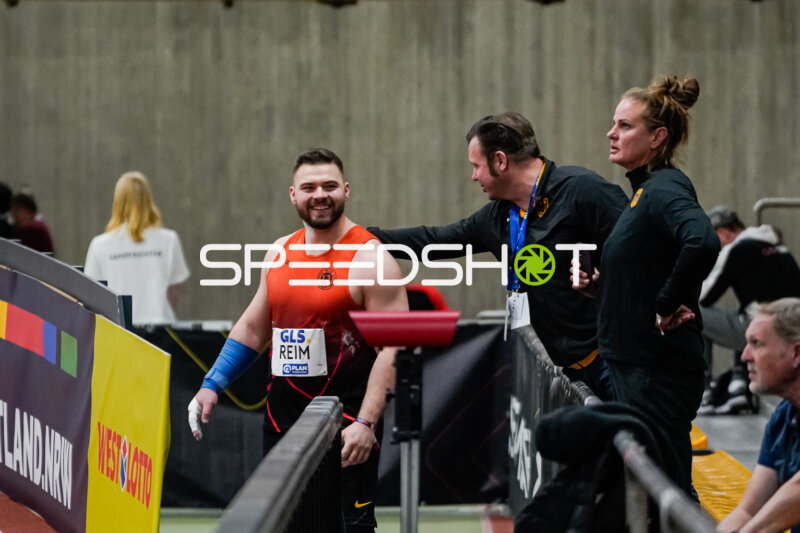 Athlet REIM im Gespräch