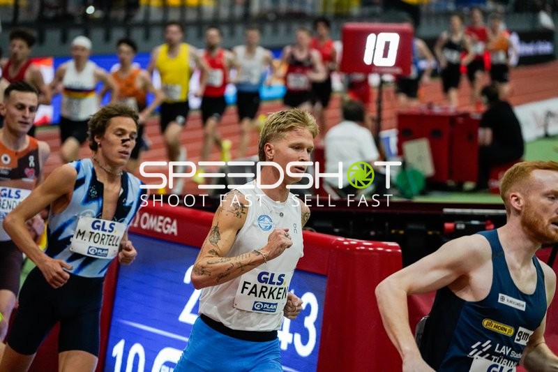 Läuferkampf bei DM Dortmund