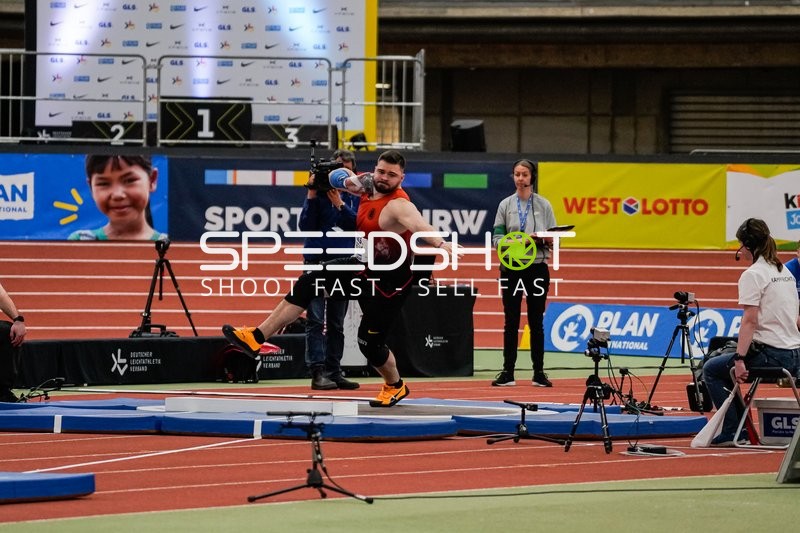 Kugelstoßen bei DM Dortmund