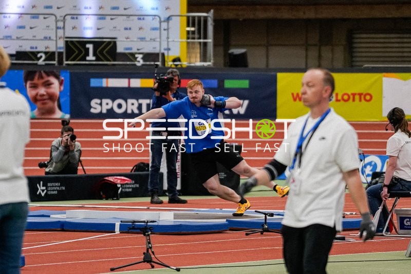 Kugelstoßen bei DM Dortmund