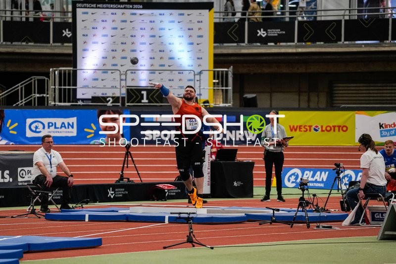 Kugelstoßer bei DM 2026