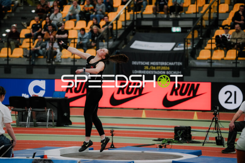 Kugelstoßen bei DM Bochum