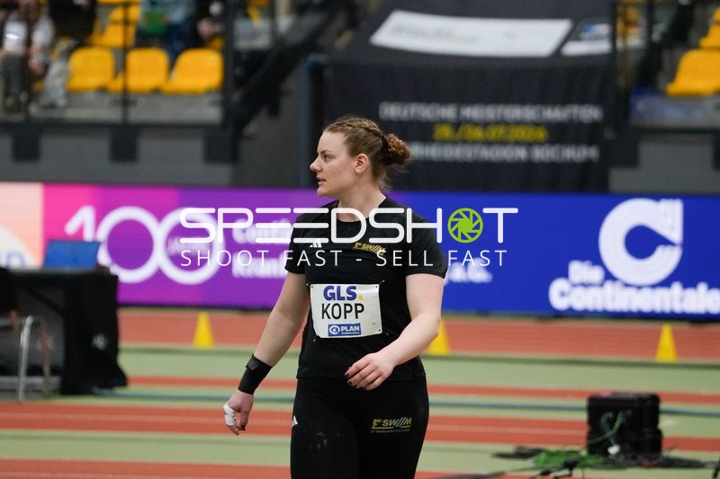 Athletin Kopp bei DM