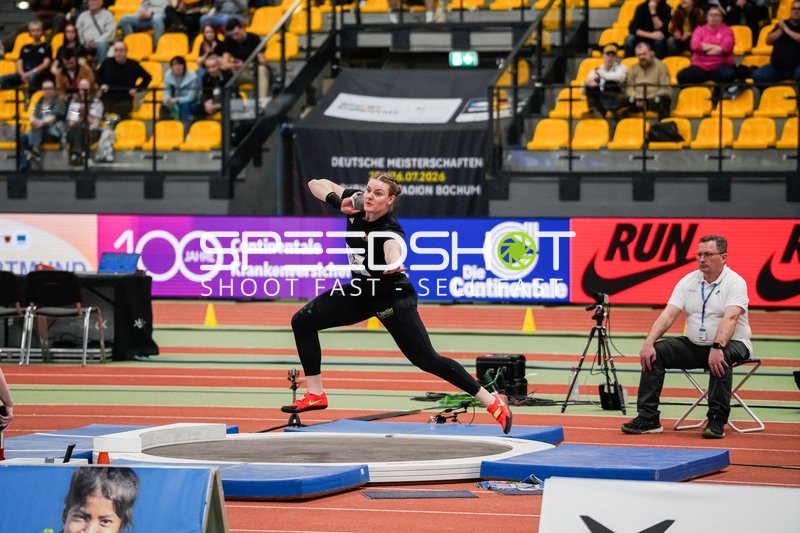 Kugelstoßen bei DM Dortmund