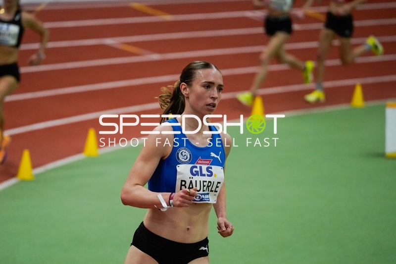 Athletin Bäuerle läuft