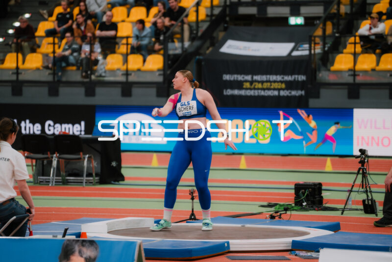 Scherf beim Kugelstoßen