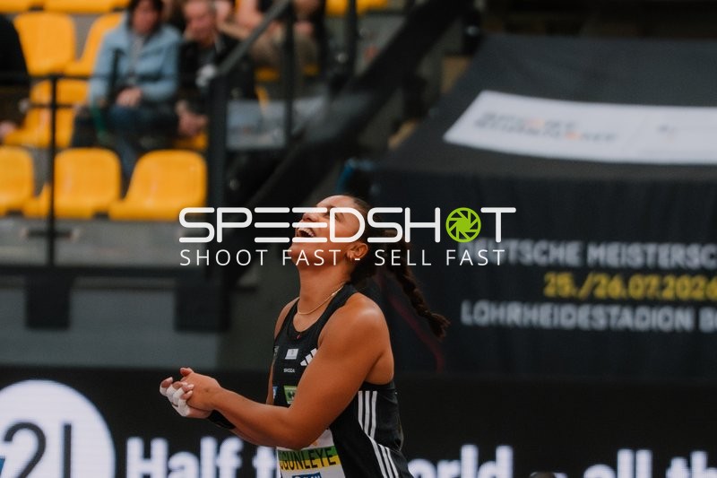 Freude bei Leichtathletik DM