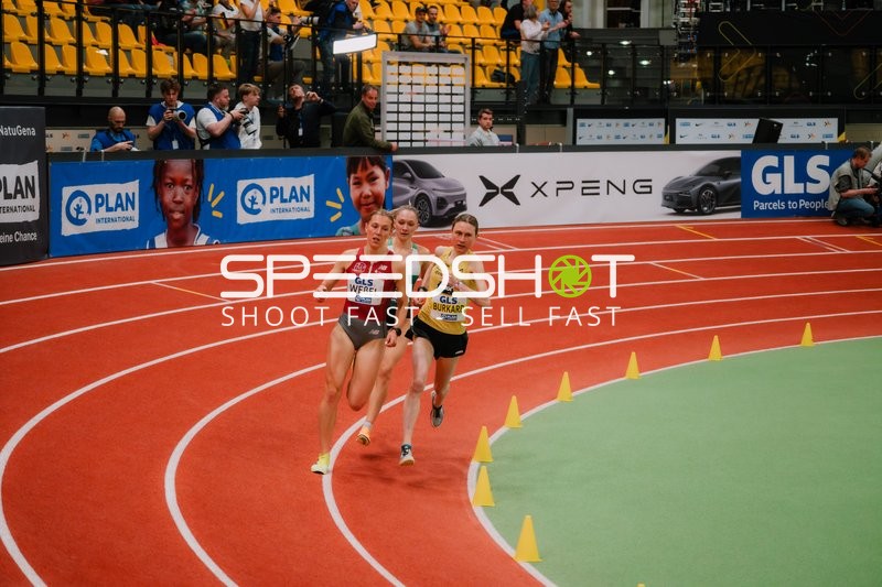 Elena Burkard im Rennen