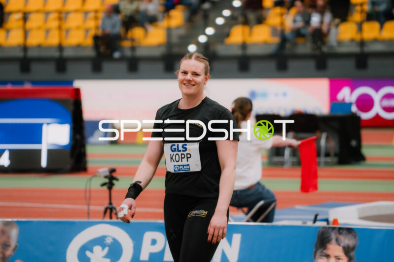 Athletin Kopp bei DM