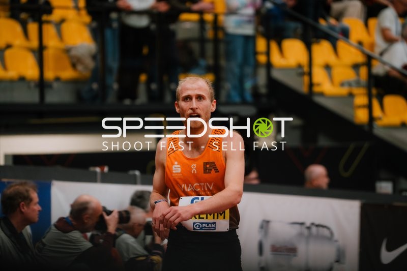 Athlet Klemm in Aktion