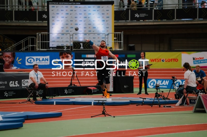 Kugelstoßen bei DM 2026