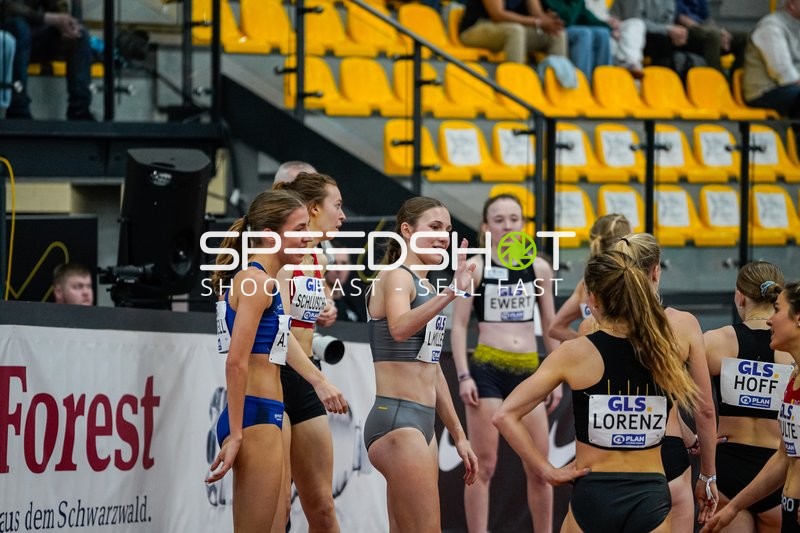 Athletinnen bei DM Dortmund