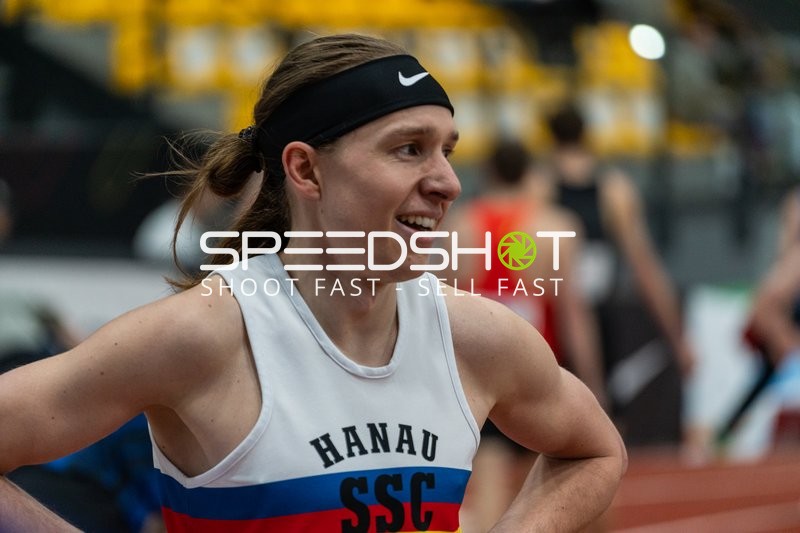 Athlet des Hanau SSC lächelt