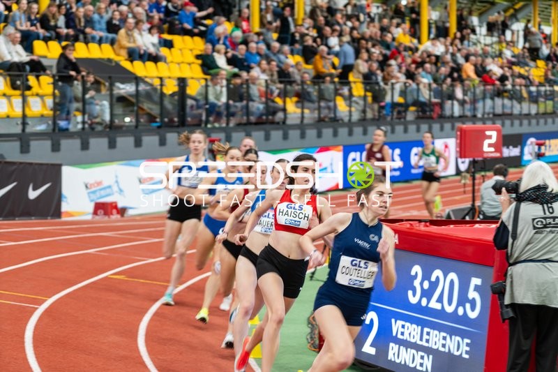 Läuferinnen Haisch und Coutellier