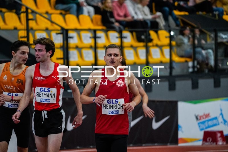 Sietmann und Heinrich laufen