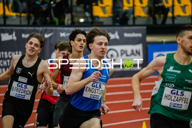 Friedrich Ben im Rennen