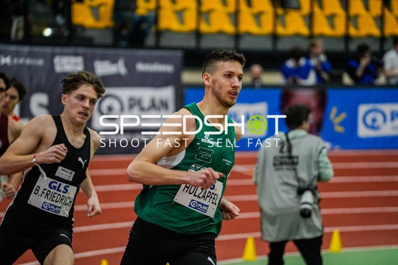 Friedrich Ben im Rennen