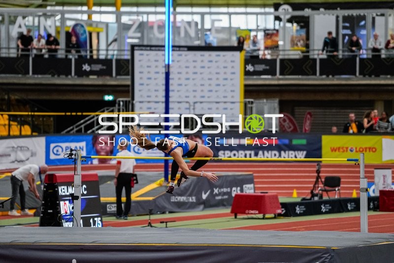 Hochsprung bei DM Dortmund